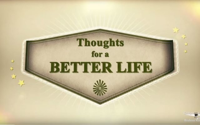 thoughts for a better life image